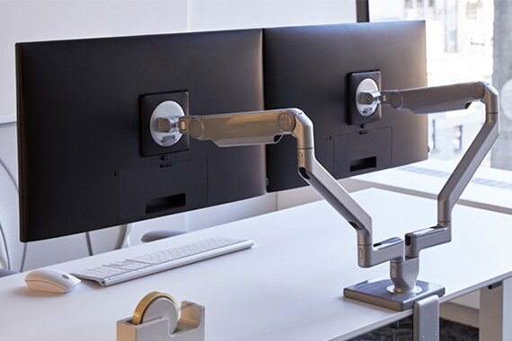 Monitor Arms & Integrated Docks